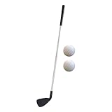 Fonowx Golf Chipper Club Golf Wedge, einziehbarer, Leichter Metallschaft mit 2 Bällen...