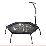 HAMMER Fitness-Trampolin Cross Jump, 98 cm Sprungfläche, patentierte Technik, mehrfach...