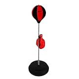 Calma Dragon Punching Ball - Punchingball Erwachsene mit Handschuhen, Inflator und...