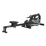 KETTLER Sport Rudergerät Rower H2O | Wasserwiderstandssystem | Trainingscomputer zeigt...