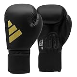 adidas Boxhandschuhe Speed 50, Schwarz, 12 oz, ADISBG50