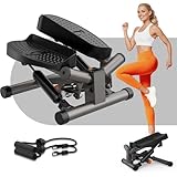 Niceday Twist Stepper für Zuhause | Swing Stepper mit Power Ropes | Stepper Hometrainer...