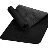 MOVIT Gymnastikmatte, Yogamatte, hautfreundlich und rutschfest, 190 x 60cm, Stärke 0,6cm,...