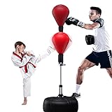 Luckin Punchingball Premium Boxstand 120-160 cm Box Ständer Speed Bag für Boxing...