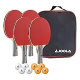 Joola Unisex – Erwachsene Tisch Tennis-Set-54825 Tennis-Set, mehrfarbik, One Size