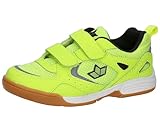 Lico Unisex Kinder Siro V Hallenturnschuhe, Gelb Schwarz, 34 EU