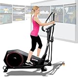 AsVIVA Crosstrainer Ergometer C28 Pro Wi-Fi | Inkl. Pulsgurtempfänger & Fitnesscomputer |...