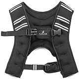 ProsourceFit Exercise Weighted Training Vest - 10lb, Black