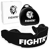 FIGHTR® Premium Mundschutz - ideale Atmung & leicht Anpassbar | Sport Zahnschutz für...