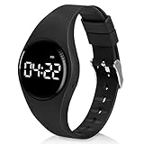 LEBEXY Schrittzähler Uhr Einfach Pedometer Ohne Bluetooth/Ohne App/Ohne Handy Fitness...