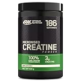 Optimum Nutrition mikronisiertes Kreatin-Pulver, 100% reines Kreatin-Monohydrat-Pulver...