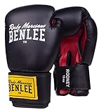 BENLEE Boxhandschuhe aus Artificial Leather Rodney Black/Red 14 oz