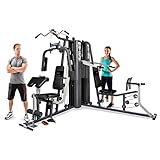 Marcy GS99 Kraftstation Heim-Gym mit Dualgewichtsblock 2 x 65kg für Heim-Fitness-Studio