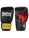 BENLEE Boxhandschuhe aus Artificial Leather Rodney Black/Red 12 oz