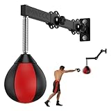 IMAYCC Speed Punchingball, Boxsack Wandhalterung Höhenverstellbar & Faltbar Boxbirne,...