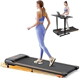 Walking Pad, Laufband für Zuhause mit Neigung, 2.5 PS Leiser Motor, Schlanker Laufband...