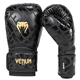 Venum, Contender 1.5 XT Boxhandschuhe, Unisex Erwachsene, 16 Oz, Schwarz/Gold