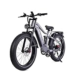 RZOGUWEX Elektrofahrrad, 26-Zoll-Offroad-EBIKE für Erwachsene mit abnehmbarem...