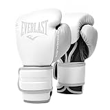 Everlast Unisex – Erwachsene Powerlock 2R Glove Handschuhe, Weiß, 10Oz Eu