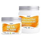TNT – 500 g Creatin Monohydrat & 250 g Beta Alanin im Trainings-Bundle • Laborgetestet...