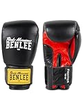 BENLEE Boxhandschuhe aus Leder Fighter Black/Red 14 oz