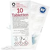 Wicked Chili 10x Chlortabletten geeignet für Waterrower Rudergerät, Water Rower, Oasis...