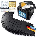 Boden-Schutzmatten XXL Set; Fitnessmatte Bodenschutz Puzzle-Matte; Unterlegmatte für...