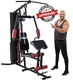 Miweba Sports 50in1 Kraftstation MK500 Pro - 60 kg Seilzug - Fitnessstation - Butterfly -...